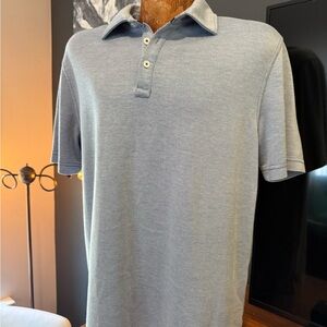 Nat Nast Gray-blue Polo Shirt Classic Style